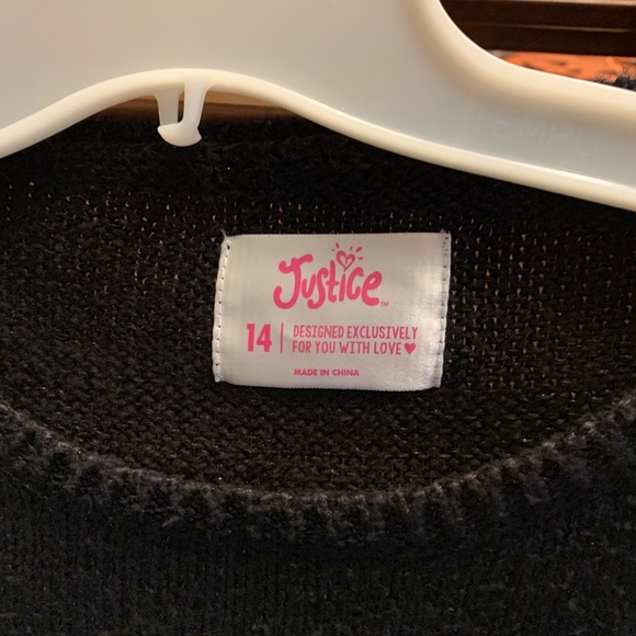 Justice Santa Emoji Sweater - Picture 3 of 5